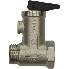 Предохранительный клапан c ручкой "флажок" для водонагревателей, усиленная версия 1/2" Ду 15 (IVR 353 L)1