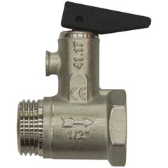 Предохранительный клапан c ручкой "флажок"для водонагревателей, облегченная версия 1/2" Ду 15 (IVR 352 L)1
